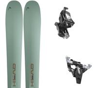 Pack sci alpinismo Head Crux 99 25 + Attacchi Sci - Verde - Größe 170 - 2025