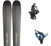 Pack sci alpinismo Head Crux Pro 105 25 + Attacchi Sci - Nero / Grigio - Größe 184 - 2025