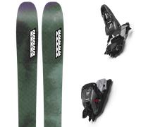 Pack sci alpinismo K2 Mindbender 106c W 25 + Attacchi Sci - Verde / Nero - Größe 156 - 2025