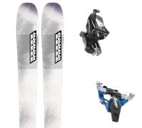 Pack sci alpinismo K2 Mindbender 90c W 25 + Attacchi Sci - Bianco / Grigio / Grigio - Größe 154 - 2025