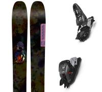 Pack sci alpinismo K2 Reckoner 124 25 + Attacchi Sci - Verde / Nero / Marrone - Größe 169 - 2025