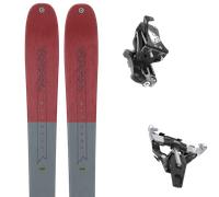 Pack sci alpinismo K2 Wayback 89 W 26 + Attacchi Sci - Viola / Grigio / Nero - Größe 153 - 2026