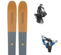 Pack sci alpinismo K2 Wayback 98 25 + Attacchi Sci - Marrone / Grigio / Nero - Größe 186 - 2025