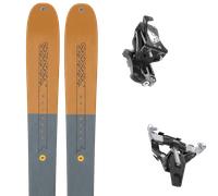 Pack sci alpinismo K2 Wayback 98 26 + Attacchi Sci - Marrone / Grigio / Nero - Größe 165 - 2026