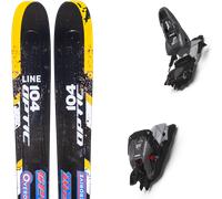 Pack sci alpinismo Line Optic 104 Black/multi 26 + Attacchi Sci - Nero / Multicolore - Größe 190 - 2026