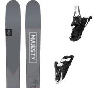 Pack sci alpinismo Majesty Havoc 110 Ti 26 + Attacchi Sci - Viola / Grigio / Bianco - Größe 186 - 2026