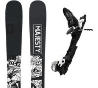 Pack sci alpinismo Majesty Vandal 25 + Attacchi Sci - Nero / Bianco - Größe 175 - 2025