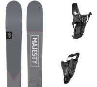 Pack sci alpinismo Majesty Vanguard Ti 25 + Attacchi Sci - Rosso / Grigio - Größe 182 - 2025