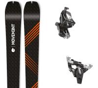 Pack sci alpinismo Movement Fast 77 25 + Attacchi Sci - Nero / Arancione - Größe 160 - 2025