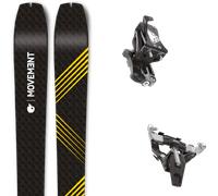 Pack sci alpinismo Movement Fast 85 25 + Attacchi Sci - Nero / Giallo - Größe 154 - 2025