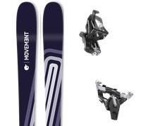Pack sci alpinismo Movement Session 85 W Dark Blue 25 + Attacchi Sci - Blu / Viola - Größe 154 - 2025