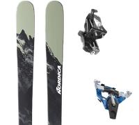 Pack sci alpinismo Nordica Enforcer 88 Unlimited Sable Grey 24 + Attacchi Sci - Grigio / Verde - Größe 179 - 2024