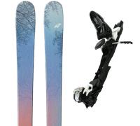 Pack sci Nordica Unleashed 98 W Purple Ice/orange 24 + Attacchi Sci - Viola / Blu / Arancione - Größe 156 - 2024