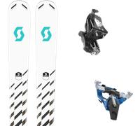Pack sci alpinismo Scott Superguide 95 W's 25 + Attacchi Sci - Verde / Bianco / Marrone - Größe 160 - 2025