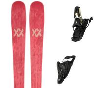 Pack sci alpinismo Volkl Secret 80 Dark Pink 25 + Attacchi Sci - Rosa - Größe 147 - 2025