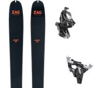 Pack sci alpinismo Zag Adret 85 25 + Attacchi Sci - Nero - Größe 166 - 2025