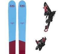 Pack sci alpinismo Zag H106 25 + Attacchi Sci - Blu / Rosso - Größe 178 - 2025