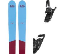 Pack sci alpinismo Zag H106 25 + Attacchi Sci - Blu / Rosso - Größe 186 - 2025