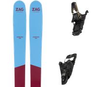 Pack sci alpinismo Zag H106 25 + Attacchi Sci - Blu / Rosso - Größe 192 - 2025