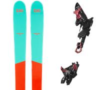 Pack sci alpinismo Zag H96 Lady 25 + Attacchi Sci - Blu / Rosso - Größe 164 - 2025