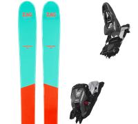 Pack sci alpinismo Zag H96 Lady 25 + Attacchi Sci - Blu / Rosso - Größe 164 - 2025