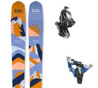 Pack sci alpinismo Zag Slap 104 Lite Multicolor 25 + Attacchi Sci - Blu / Arancione - Größe 188 - 2025