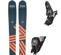 Pack sci alpinismo Zag Slap 98 25 + Attacchi Sci - Grigio / Arancione - Größe 187 - 2025