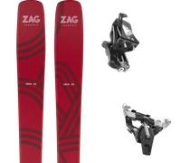 Pack sci alpinismo Zag Ubac 89 Red 26 + Attacchi Sci - Rosso - Größe 183 - 2026