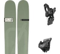 Pack sci Armada Arv 116 Jj Ul Khaki/grey 26 + Attacchi Sci - Verde - Größe 185 - 2026