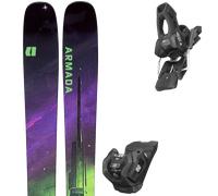 Pack sci Armada Arv 94 Madsteez 27 + Attacchi Sci - Nero / Viola / Verde - Größe 185 - 2027
