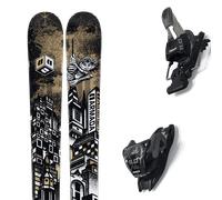 Pack sci Armada Edollo Black/white 25 + Attacchi Sci - Bianco / Nero / Grigio - Größe 164 - 2025