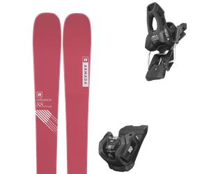 Pack sci Armada Reliance 88 C Pink 25 + Attacchi Sci - Rosa / Rosso - Größe 168 - 2025