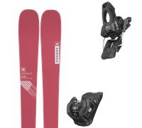 Pack sci Armada Reliance 88 C Pink 25 + Attacchi Sci - Rosa / Rosso - Größe 176 - 2025
