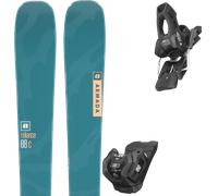 Pack sci Armada Reliance 88 C Turquoise/coral 26 + Attacchi Sci - Blu - Größe 160 - 2026