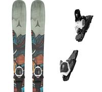 Pack sci Atomic Bent Jr 140-150 + L 6 Gw Blk/wht 26 - Verde / Blu / Multicolore - Größe 150 - 2026