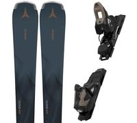 Pack sci Atomic Cloud Q11 Lt Black/anthra + M 10 Gw Black/sand 26 - Nero / Grigio - Größe 164 - 2026