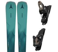 Pack sci Atomic Cloud Q8 Petrol + M 10 Gw Black/sand 26 - Verde / Nero - Größe 154 - 2026