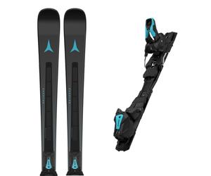 Pack sci Atomic Redster X7 Rvsk C Pt Black/teal + Mi12 Gw Black/teal 27 - Blu / Nero - Größe 161 - 2027