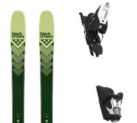 Pack sci Black Crows Anima Dark Green 25 + Attacchi Sci - Verde - Größe 176 - 2025