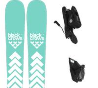 Blackcrows - Sci donna all-mountain - Captis Birdie 2026 per Donne in Legno - Taglia 160 cm - Blu
