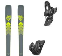 Pack sci Black Crows Octo Yellow 25 + Attacchi Sci - Grigio / Giallo - Größe 167 - 2025