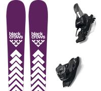 Pack sci Black Crows Sato Birdie Deep Purple 26 + Attacchi Sci - Viola / Bianco - Größe 161 - 2026