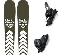 Pack sci Black Crows Sato Olive 26 + Attacchi Sci - Verde / Bianco - Größe 167 - 2026
