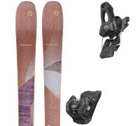 Pack sci Blizzard Black Pearl 94 Peach 26 + Attacchi Sci - Marrone / Arancione - Größe 158 - 2026
