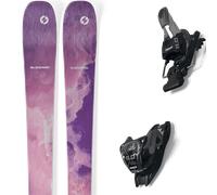 Pack sci Blizzard Black Pearl 94 Purple 27 + Attacchi Sci - Rosa / Viola - Größe 164 - 2027