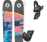 Pack sci Blizzard Rustler 11 Black/orange 27 + Attacchi Sci - Blu / Grigio / Multicolore - Größe 180 - 2027