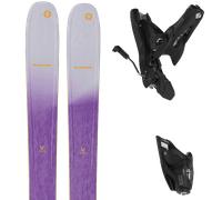 Pack sci alpinismo Blizzard Sheeva 11 Violet 24 + Attacchi Sci - Viola / Blu / Arancione - Größe 168 - 2024