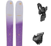 Pack sci alpinismo Blizzard Sheeva 11 Violet 24 + Attacchi Sci - Viola / Blu / Arancione - Größe 174 - 2024