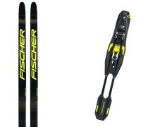 Pack sci di fondo Fischer Aerolite Skate 70 25 + Attacchi Sci - Nero / Giallo - Größe 191 - 2025