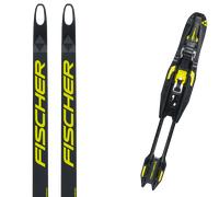 Pack sci di fondo Fischer Carbonlite Skate Plus Medium 25 + Attacchi Sci - Nero / Giallo - Größe 181 - 2025